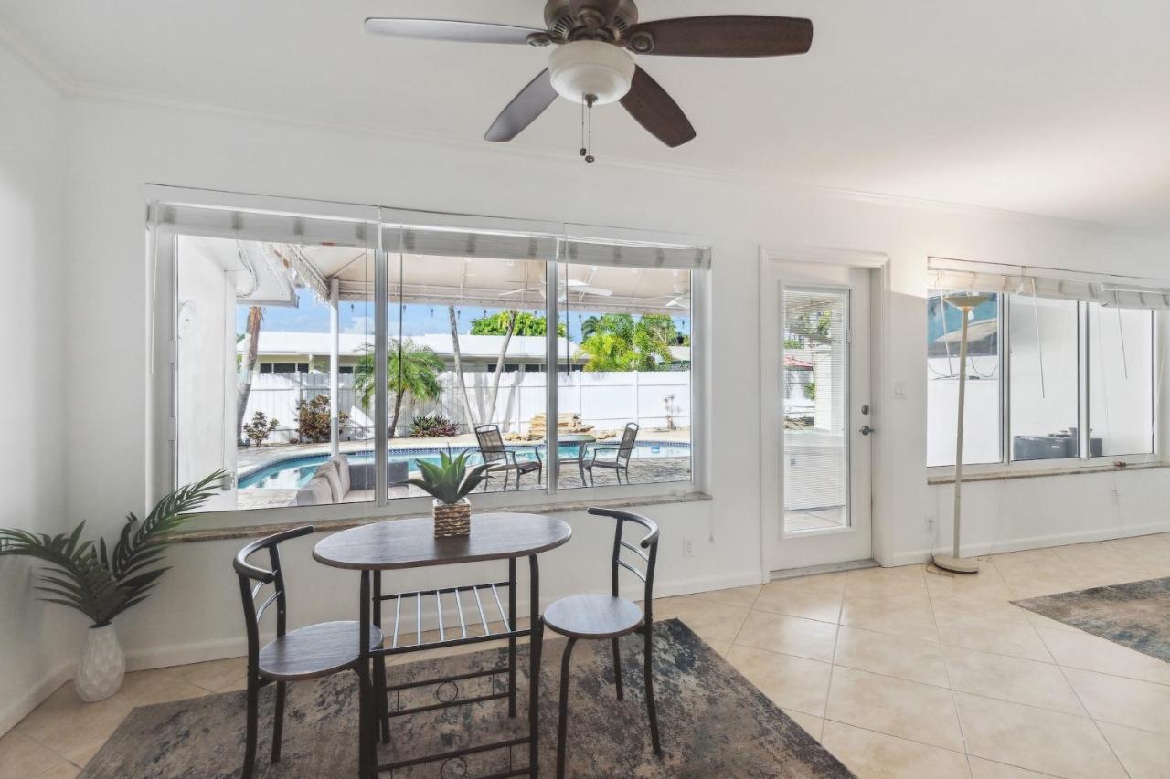 Chic Fort Lauderdale House With Private Pool Екстериор снимка