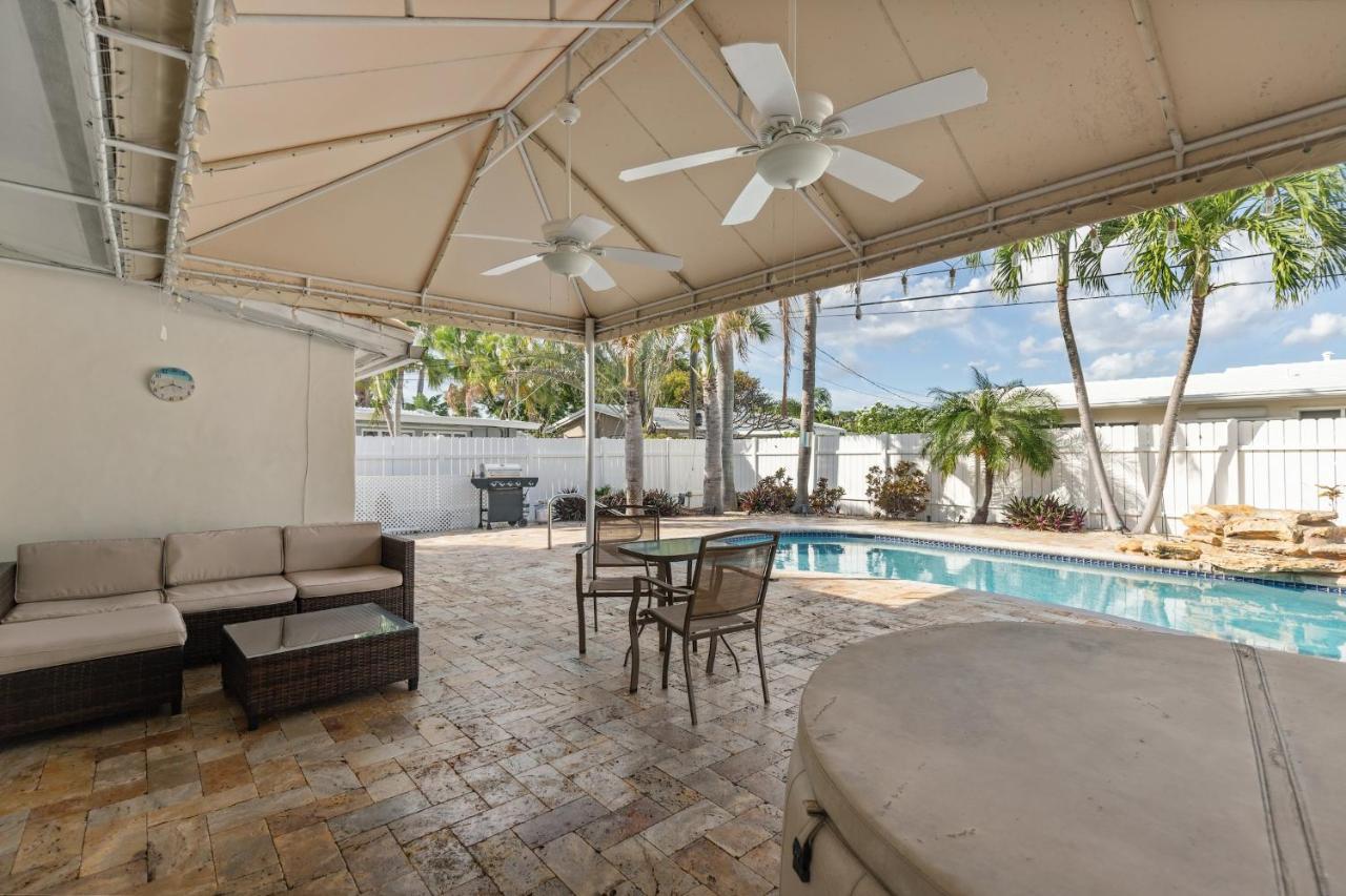 Chic Fort Lauderdale House With Private Pool Екстериор снимка