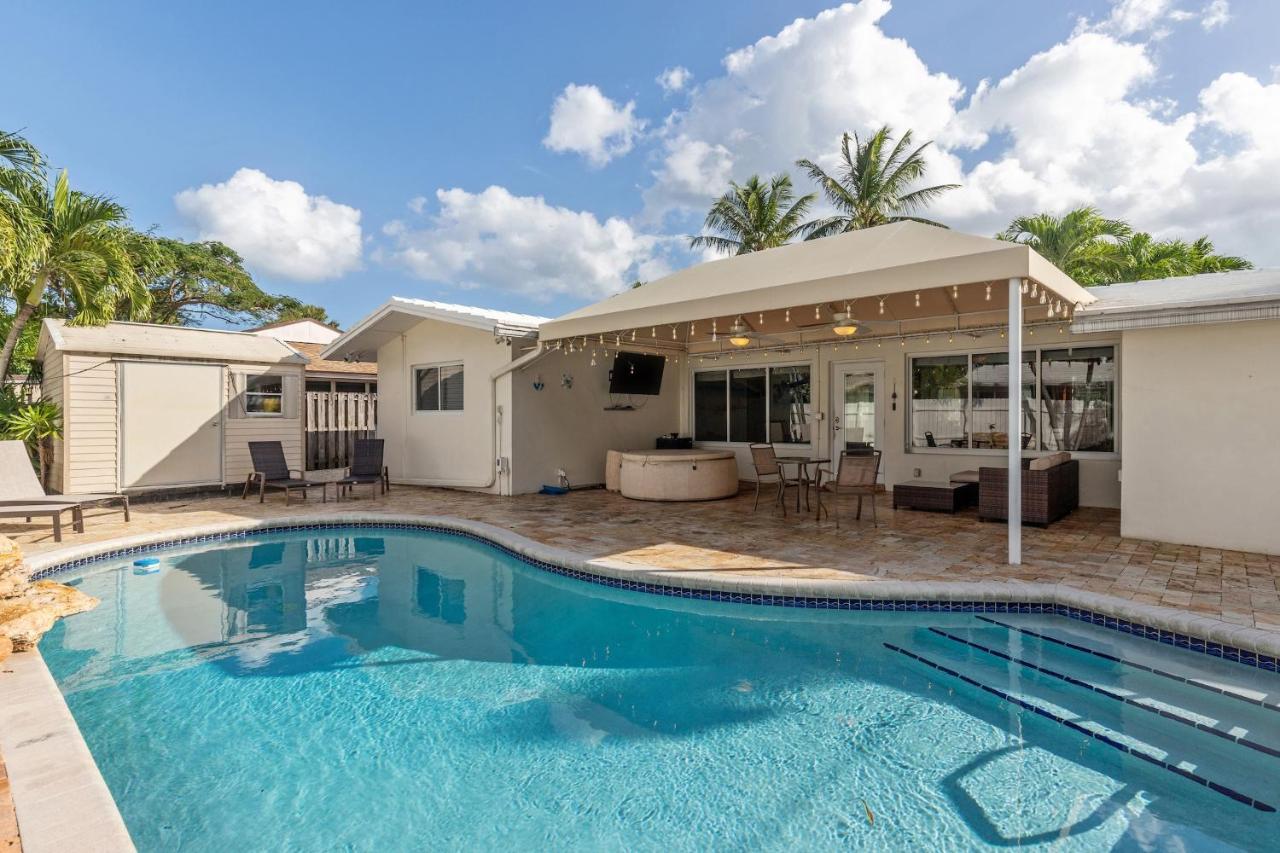 Chic Fort Lauderdale House With Private Pool Екстериор снимка