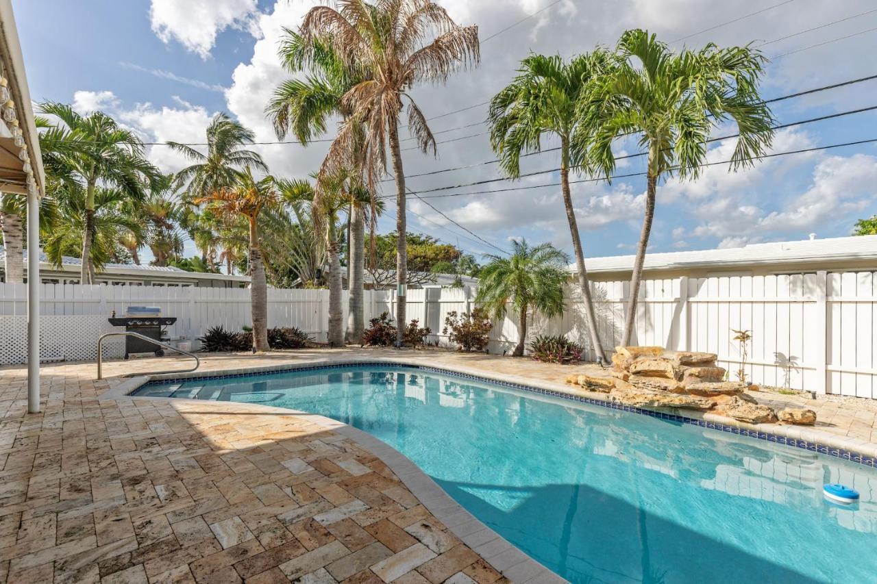 Chic Fort Lauderdale House With Private Pool Екстериор снимка